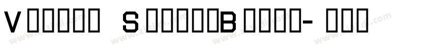 Vourla SquareBasic字体转换
